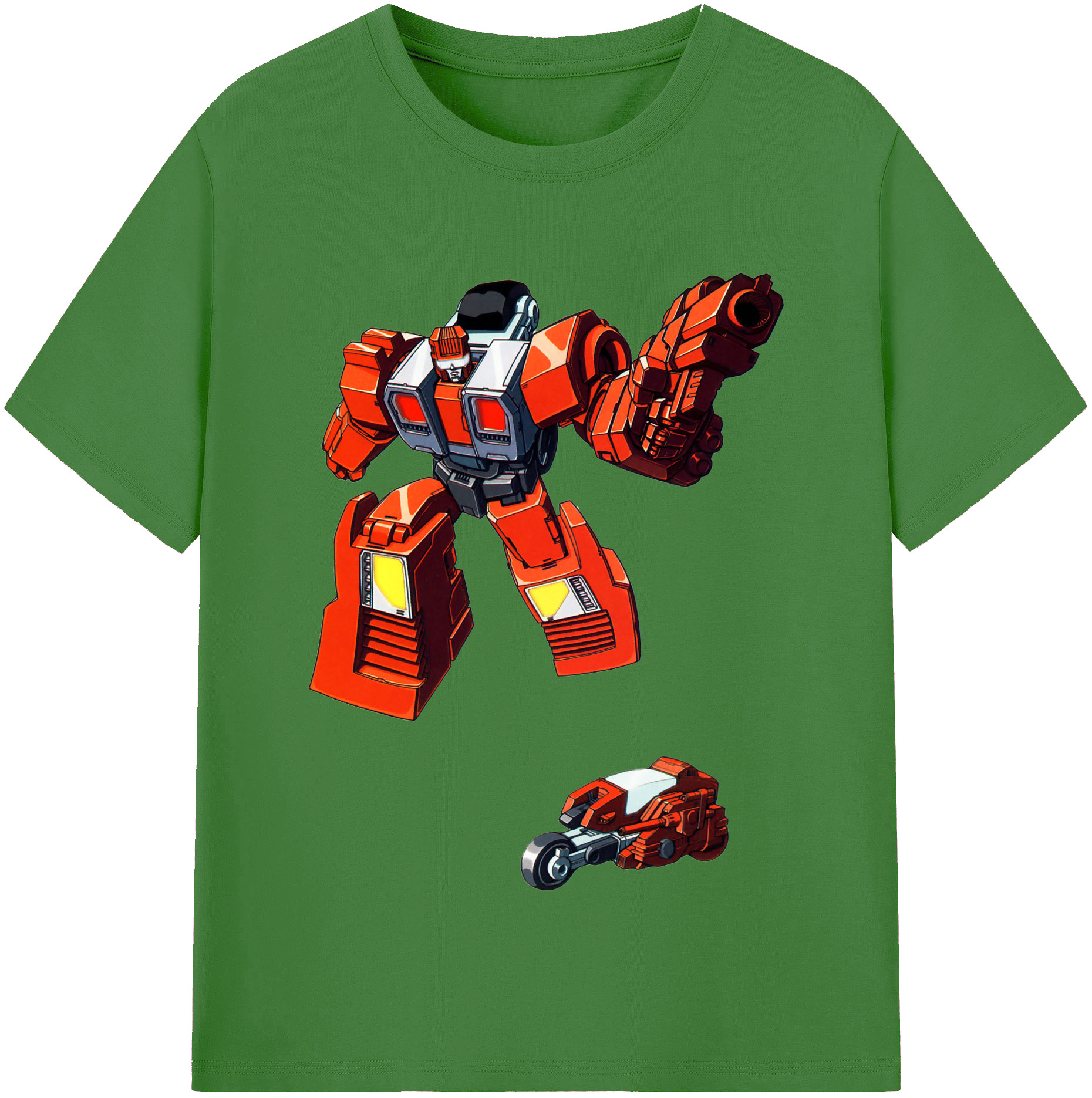 （画像用）  レディースカジュアルプリントTシャツ（綿100％）